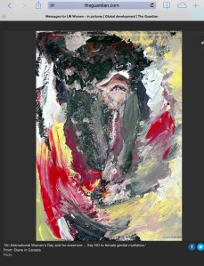 Diane Walsh painting End FGM _The Guardian - 2011