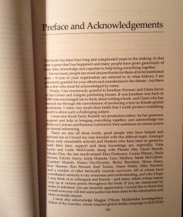 Preface to Hilary Burrage 2015 book